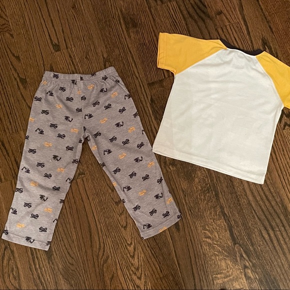 5T Little Boy Construction Pajamas - Picture 2 of 2
